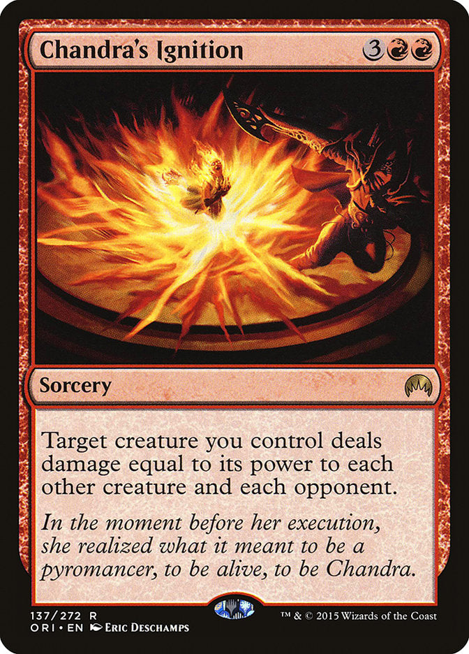 Chandra's Ignition 137/272 (Magic Origins)  | Good Games Morley
