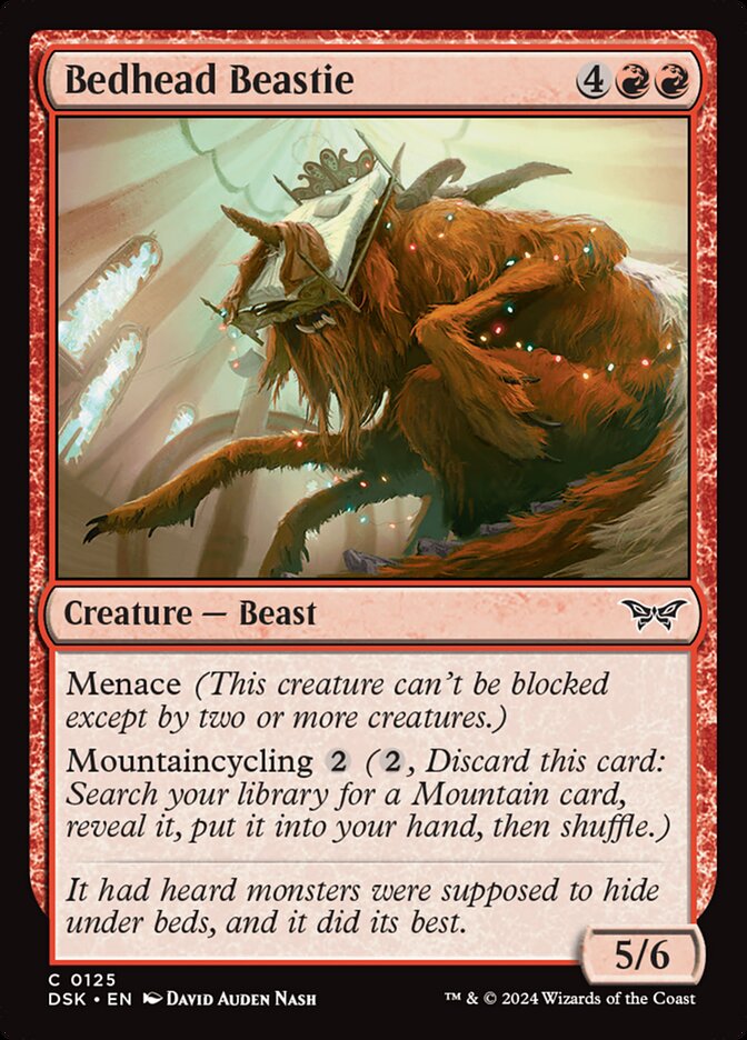 Bedhead Beastie 125/286 (Duskmourn: House of Horror)  | Good Games Morley