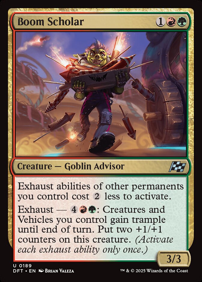 Boom Scholar 189/291 (Aetherdrift)  - Foil | Good Games Morley