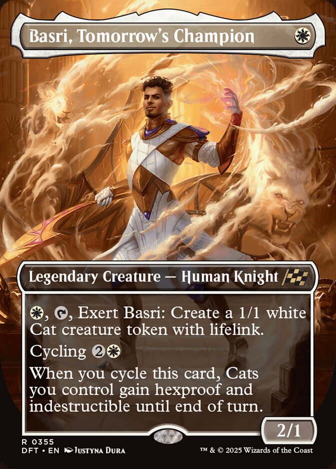 Basri, Tomorrow's Champion 355/291 (Aetherdrift)  - Borderless | Good Games Morley