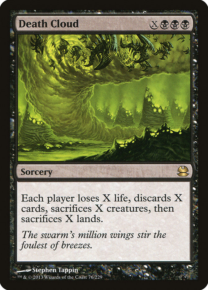 Death Cloud 76/229 (Modern Masters)  | Good Games Morley