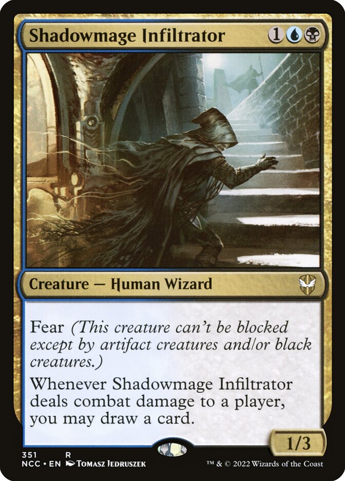 Shadowmage Infiltrator 351/93 (Commander: Streets of New Capenna)  | Good Games Morley