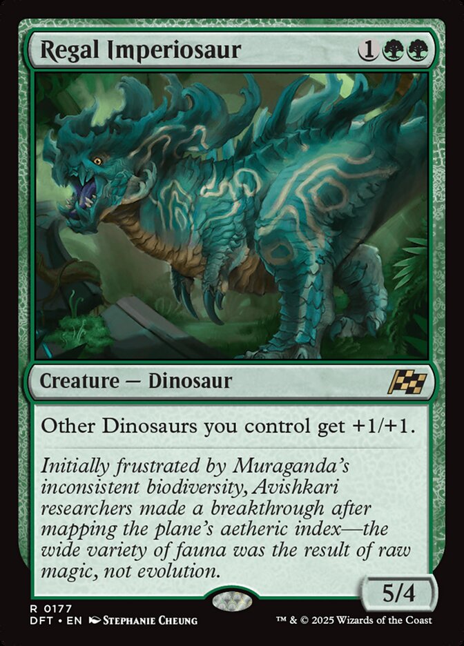 Regal Imperiosaur 177/291 (Aetherdrift)  - Foil | Good Games Morley