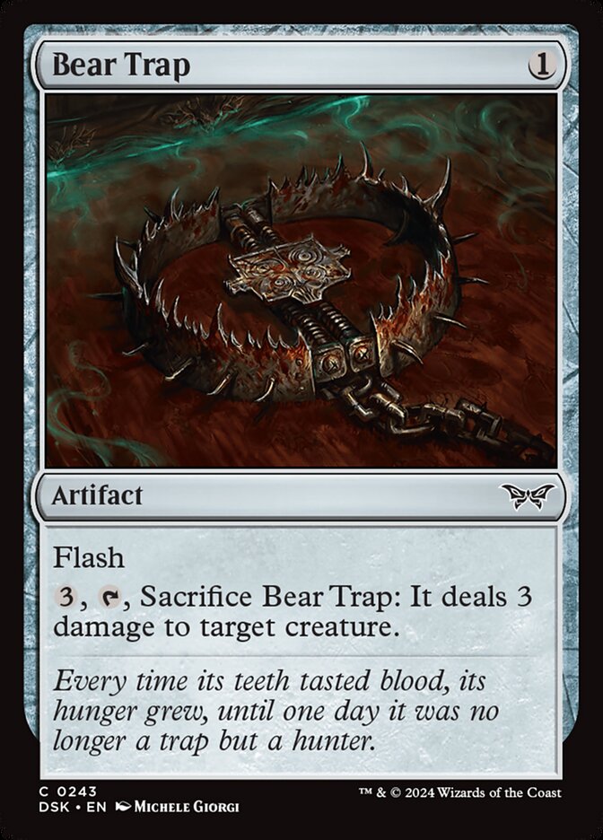 Bear Trap 243 (Duskmourn: House of Horror)  | Good Games Morley