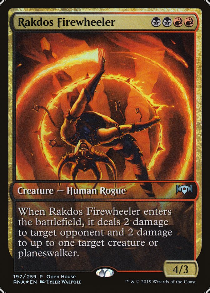 Rakdos Firewheeler 197/259 (Open House Promos)  - Foil | Good Games Morley