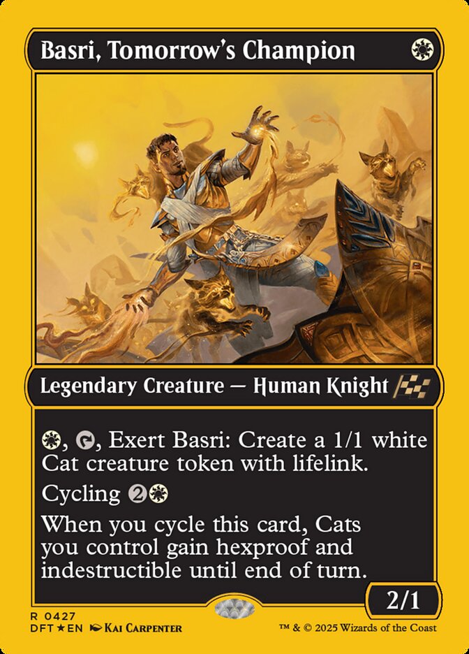Basri, Tomorrow's Champion 427/291 (Aetherdrift)  - First-Place Foil | Good Games Morley