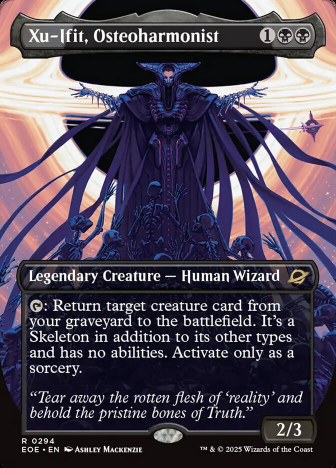 Xu-Ifit, Osteoharmonist 294 (Edge of Eternities)  - Borderless Foil | Good Games Morley