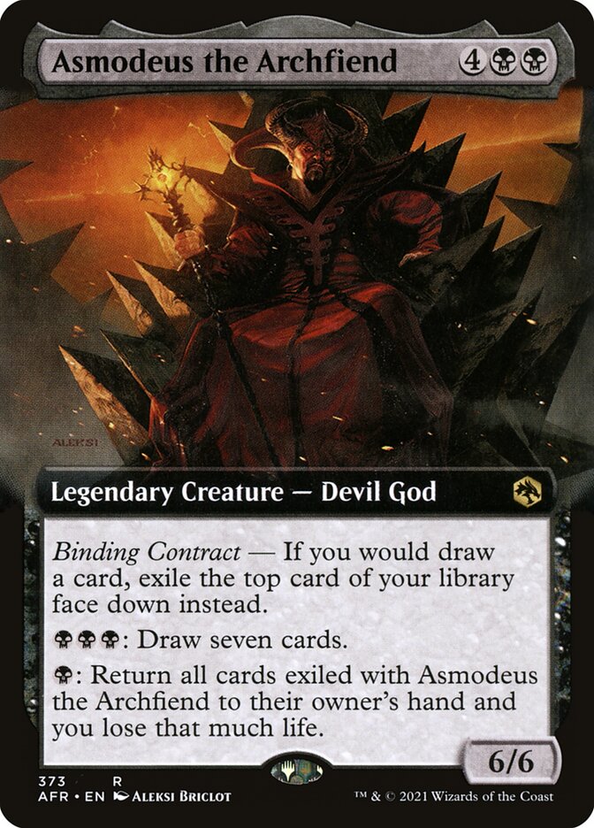 Asmodeus the Archfiend 373 (Adventures in the Forgotten Realms)  - Foil | Good Games Morley