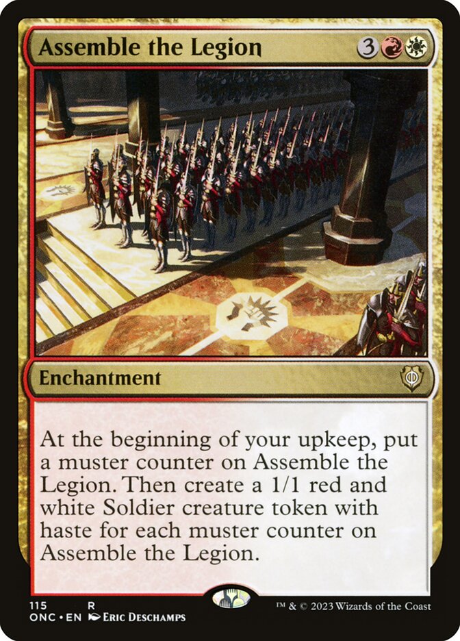 Assemble the Legion 115/28 (Commander: Phyrexia: All Will Be One)  | Good Games Morley
