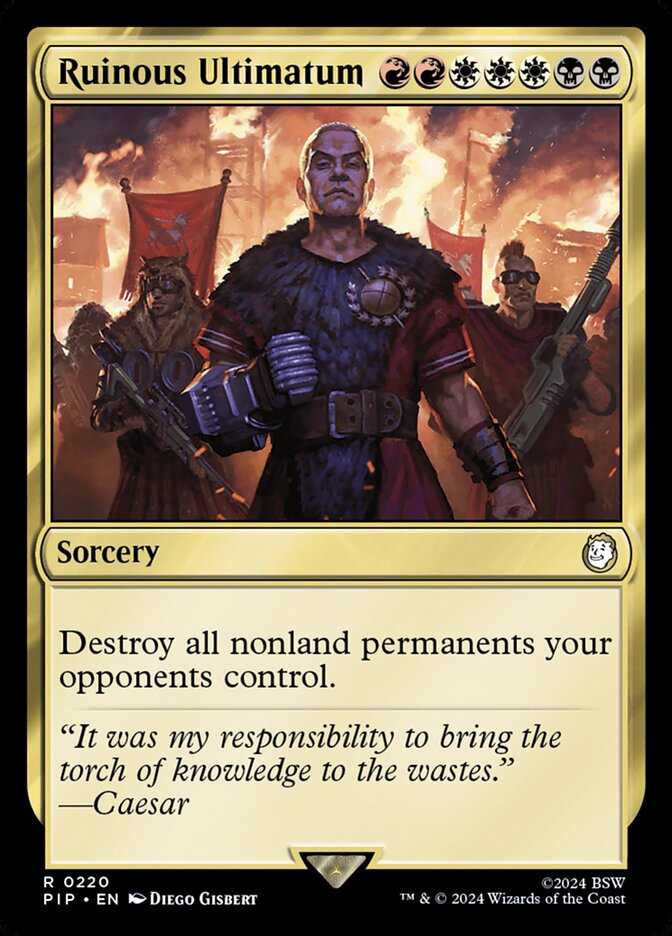 Ruinous Ultimatum 220/326 (Universes Beyond: Fallout)  | Good Games Morley