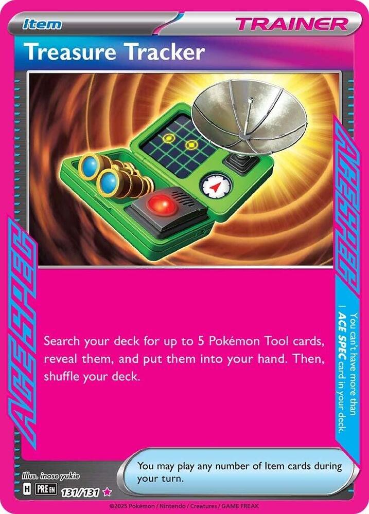 Treasure Tracker 131/131 (SV: Prismatic Evolutions)  - Holofoil | Good Games Morley