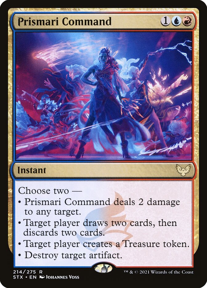Prismari Command 214 (Strixhaven: School of Mages)  - Foil | Good Games Morley