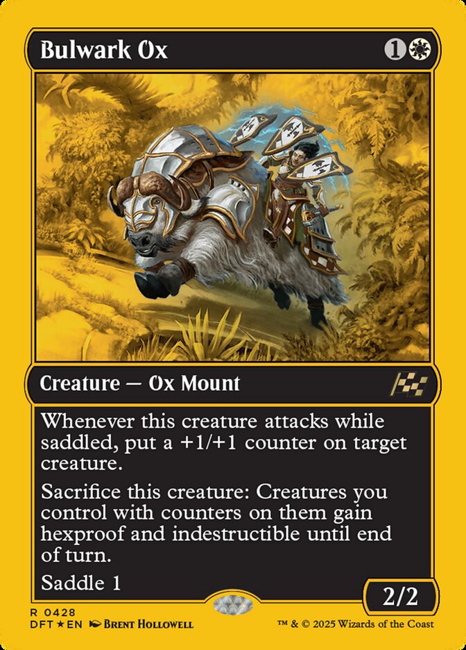 Bulwark Ox 428/291 (Aetherdrift)  - First-Place Foil | Good Games Morley