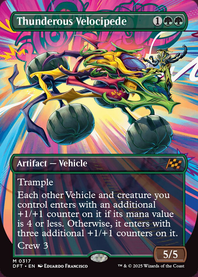 Thunderous Velocipede 317/291 (Aetherdrift)  - Borderless | Good Games Morley