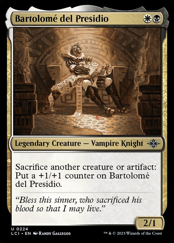 Bartolome del Presidio 224 (The Lost Caverns of Ixalan)  | Good Games Morley