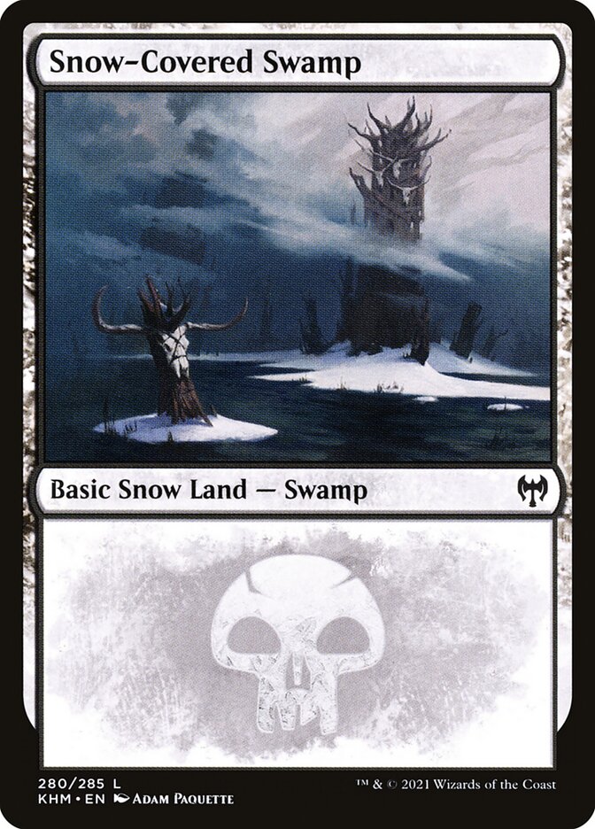 Snow-Covered Swamp 280 (Kaldheim)  | Good Games Morley