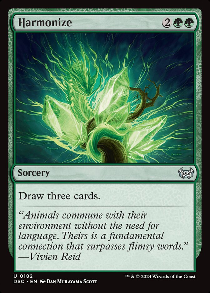 Harmonize 182/40 (Commander: Duskmourn: House of Horror)  | Good Games Morley