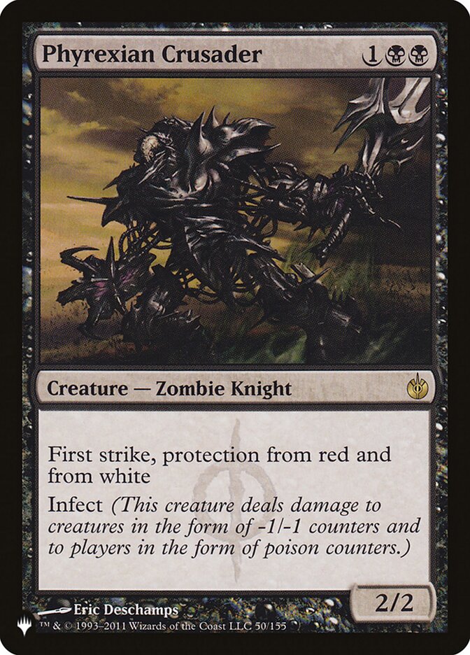 Phyrexian Crusader MBS-50/5075 (The List Reprints)  | Good Games Morley