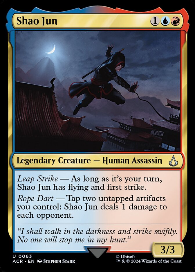 Shao Jun 63/110 (Universes Beyond: Assassin's Creed)  | Good Games Morley