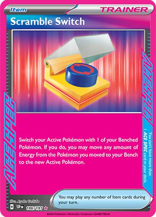 Scramble Switch 186/191 (SV08: Surging Sparks)  - Holofoil | Good Games Morley
