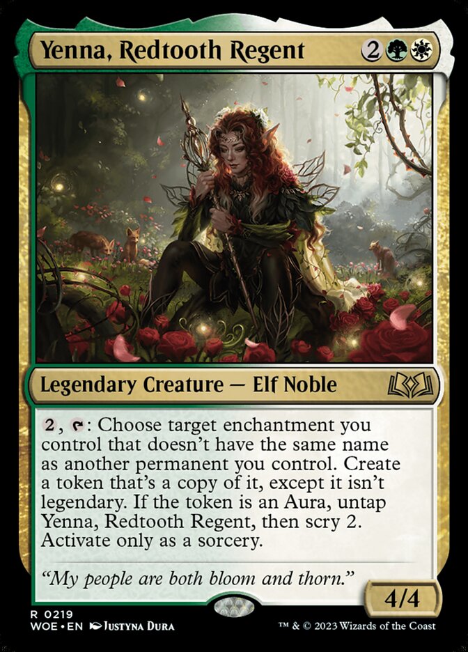 Yenna, Redtooth Regent 219 (Wilds of Eldraine)  | Good Games Morley