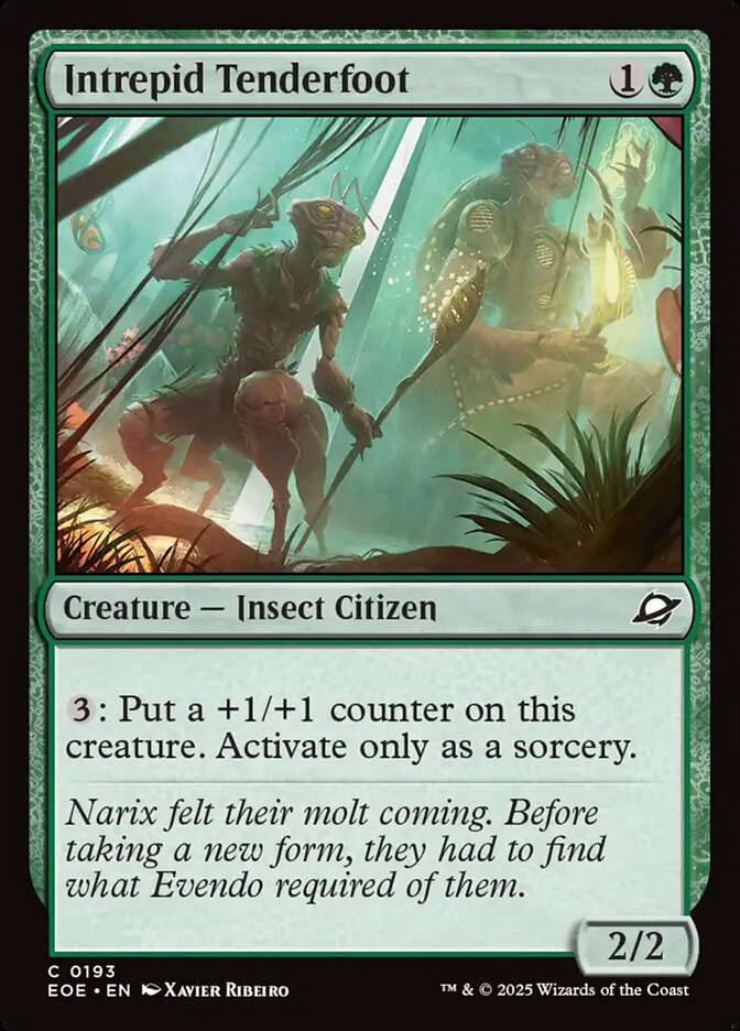 Intrepid Tenderfoot 193/276 (Edge of Eternities)  - Foil | Good Games Morley