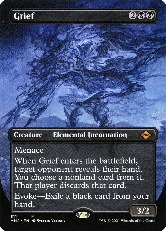 Grief Borderless 311 (Modern Horizons 2)  - Foil | Good Games Morley