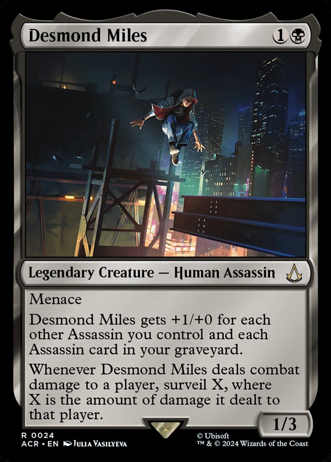 Desmond Miles 24/110 (Universes Beyond: Assassin's Creed)  | Good Games Morley