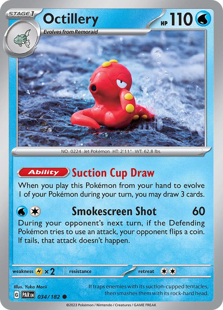 Octillery 034/182 (SV04: Paradox Rift)  | Good Games Morley