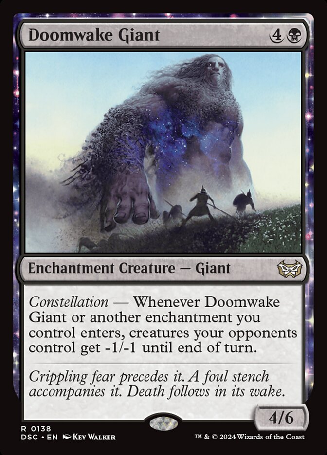 Doomwake Giant 138/40 (Commander: Duskmourn: House of Horror)  | Good Games Morley