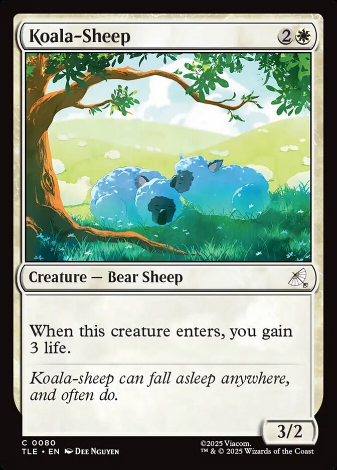 Koala-Sheep 80/317 (Avatar: The Last Airbender: Eternal-Legal)  - Foil | Good Games Morley