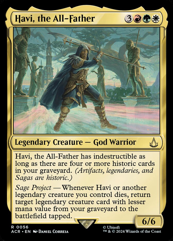 Havi, the All-Father 56/110 (Universes Beyond: Assassin's Creed)  | Good Games Morley