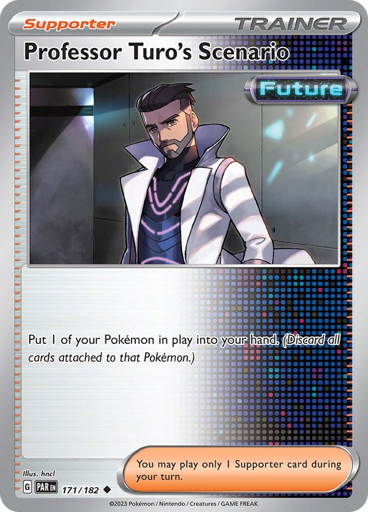 Professor Turo's Scenario 171/182 (SV04: Paradox Rift)  - Reverse Holofoil | Good Games Morley