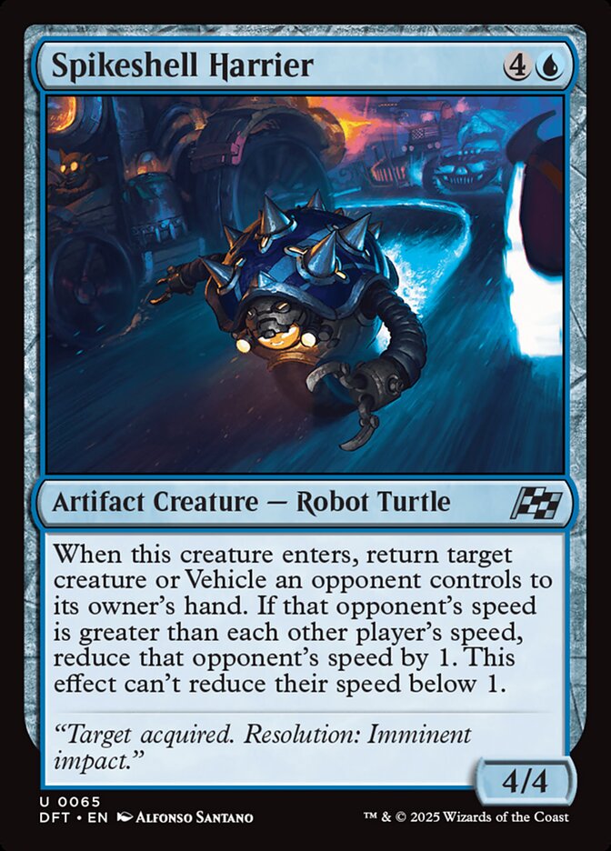 Spikeshell Harrier 65/291 (Aetherdrift)  - Foil | Good Games Morley