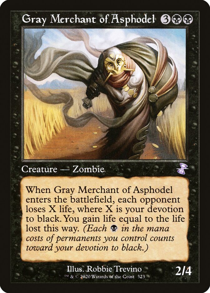 Gray Merchant of Asphodel 323 (Time Spiral: Remastered)  - Foil | Good Games Morley