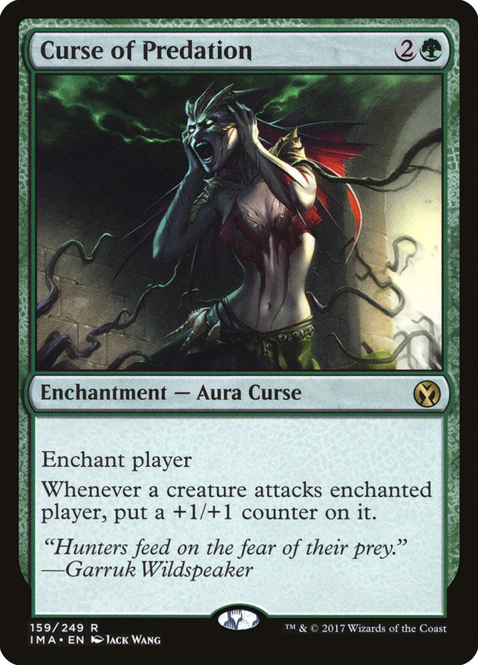 Curse of Predation 159/249 (Iconic Masters)  | Good Games Morley