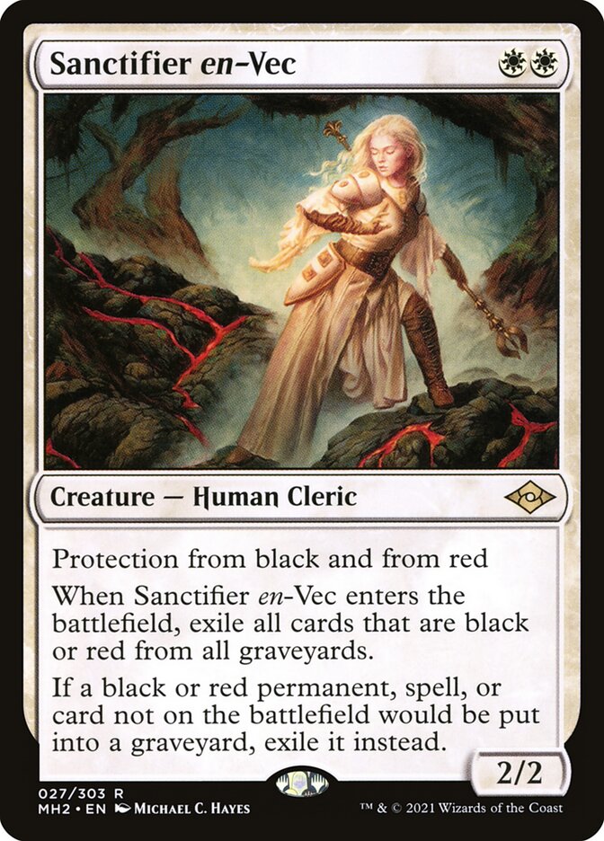 Sanctifier en Vec 27 (Modern Horizons 2)  | Good Games Morley