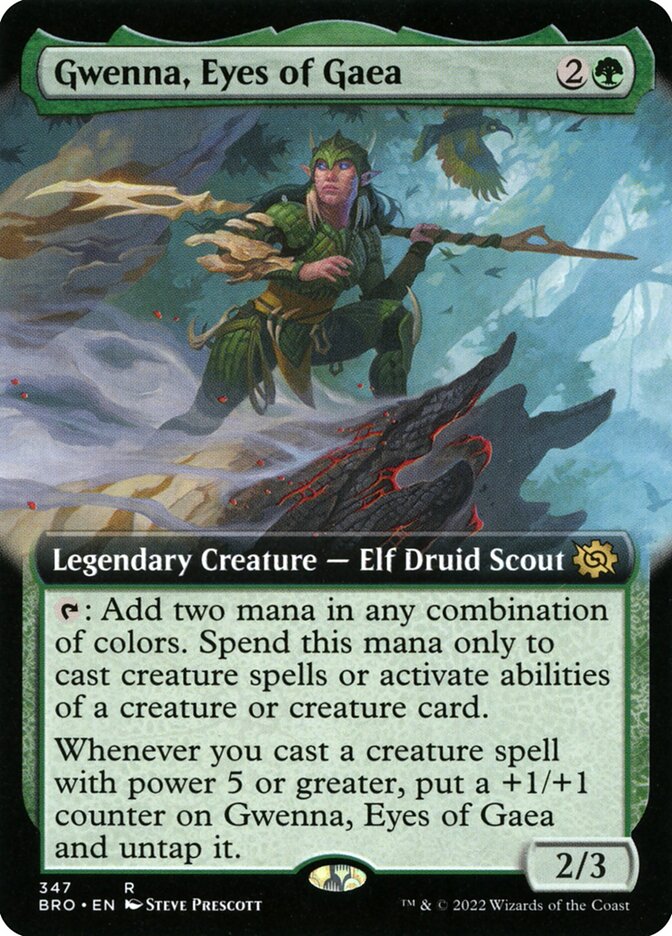 Gwenna, Eyes of Gaea 347/287 (The Brothers' War)  - Foil | Good Games Morley