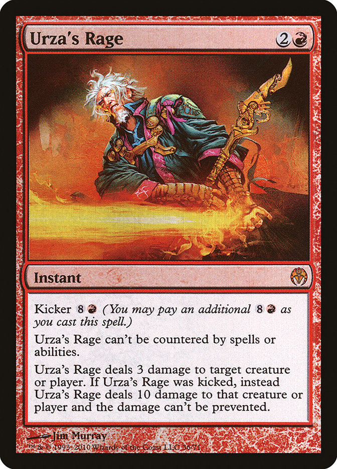 Urza's Rage 36/71 (Duel Decks: Phyrexia vs. the Coalition)  - Foil | Good Games Morley