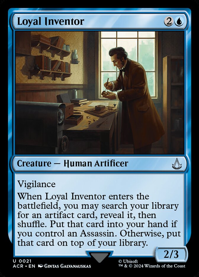 Loyal Inventor 21 (Universes Beyond: Assassin's Creed)  | Good Games Morley