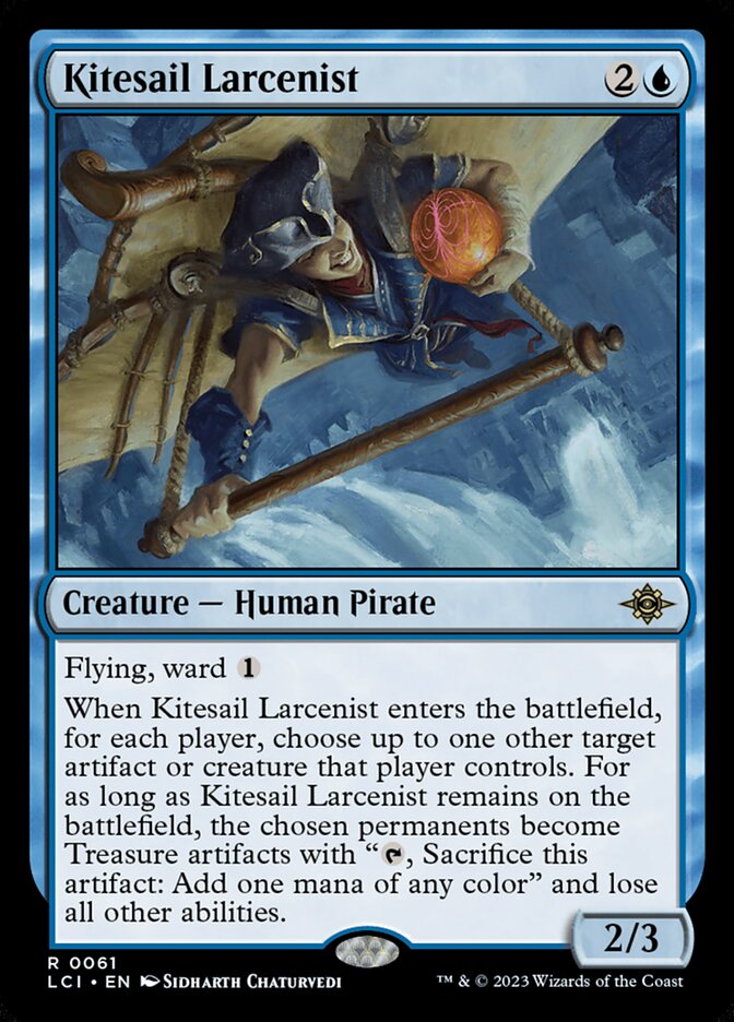 Kitesail Larcenist 61 (The Lost Caverns of Ixalan)  - Foil | Good Games Morley