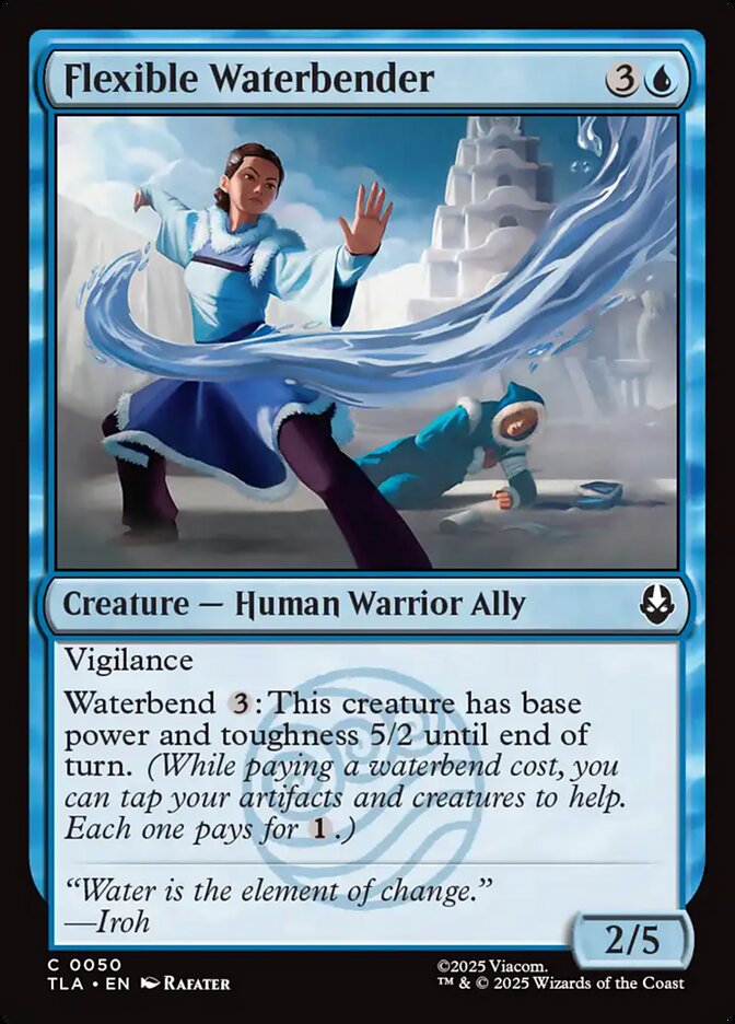 Flexible Waterbender 50/286 (Avatar: The Last Airbender)  - Foil | Good Games Morley
