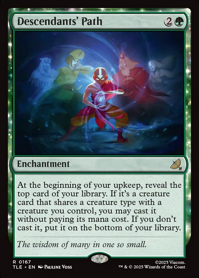 Descendants' Path 167/317 (Avatar: The Last Airbender: Eternal-Legal)  - Foil | Good Games Morley