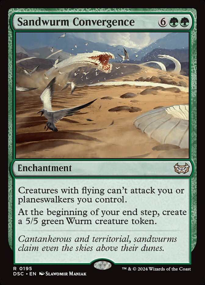 Sandwurm Convergence 195/40 (Commander: Duskmourn: House of Horror)  | Good Games Morley