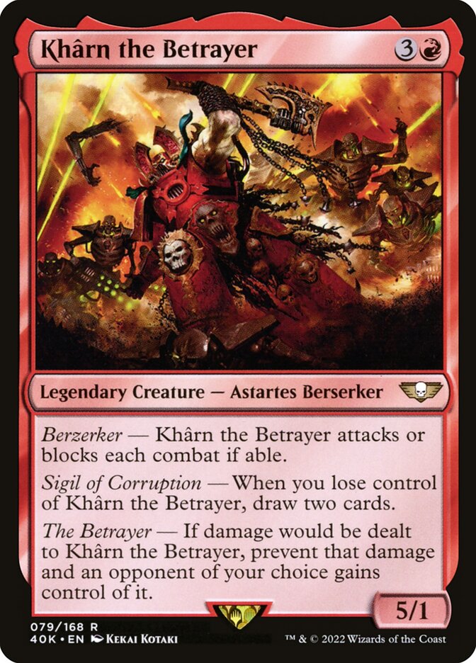 Kharn the Betrayer 79 (Universes Beyond: Warhammer 40,000)  | Good Games Morley