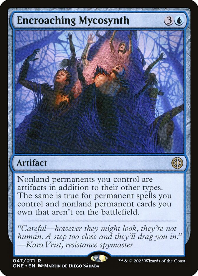 Encroaching Mycosynth 47 (Phyrexia: All Will Be One)  | Good Games Morley