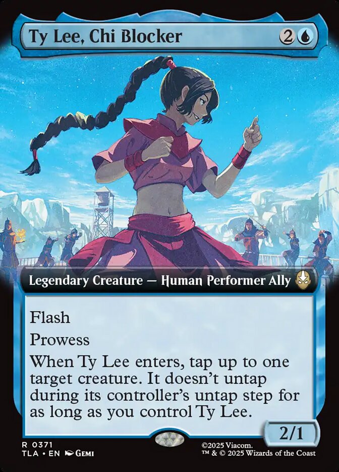 Ty Lee, Chi Blocker 371 (Avatar: The Last Airbender)  - Extended Art | Good Games Morley