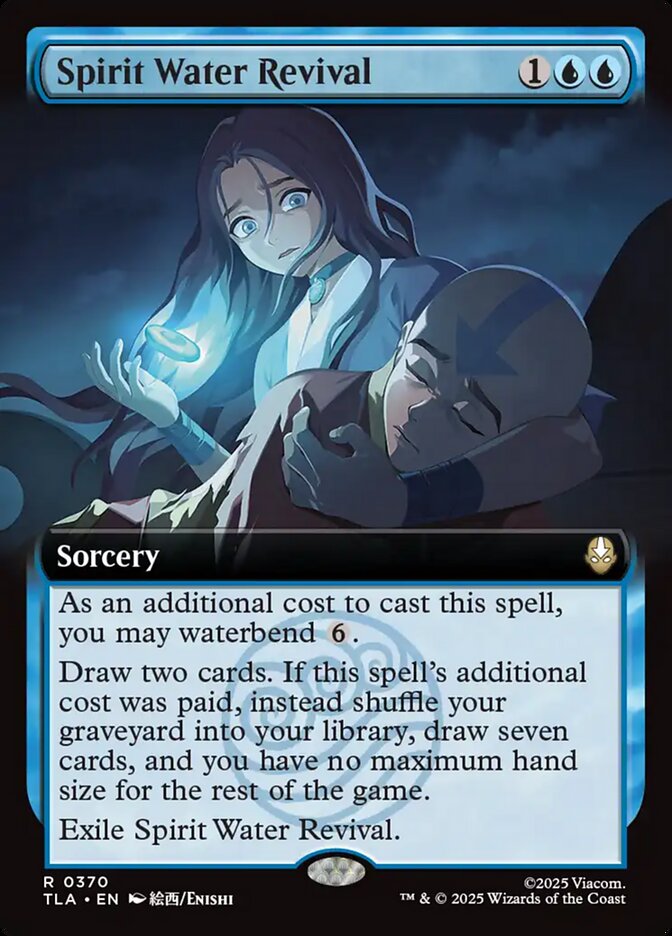 Spirit Water Revival  370 (Avatar: The Last Airbender)  - Extended Art Foil | Good Games Morley