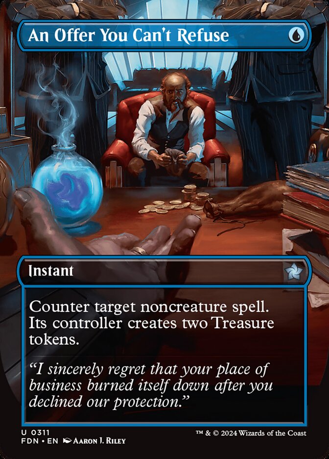 An Offer You Can't Refuse 311/291 (Foundations)  - Borderless | Good Games Morley