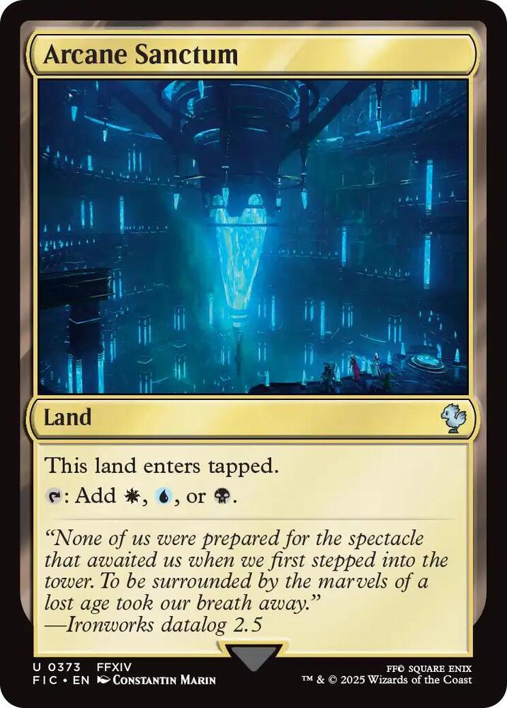 Arcane Sanctum 373 (Commander: FINAL FANTASY)  - Surge Foil | Good Games Morley